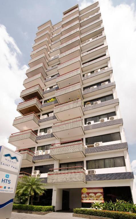 Apartamento Centro Manaus Hotel Saint Paul - 5º Andar - Apto 1055 Exteriör bild